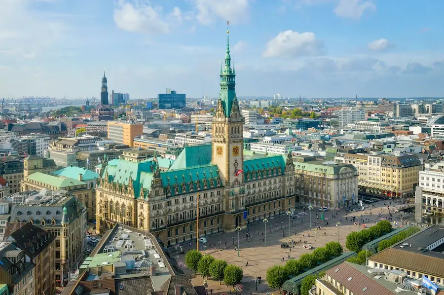 Hamburg visited Liverpool